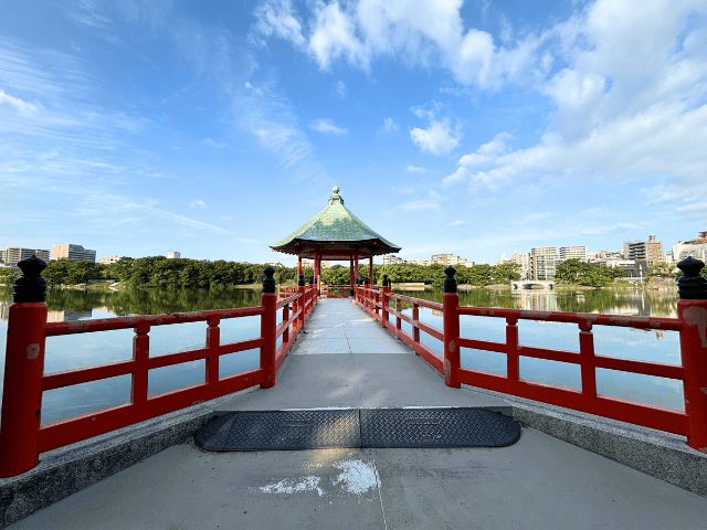 大濠公園の浮見堂